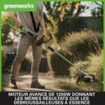 Desbrozadora Greenworks GST1246