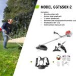 Desbrozadora GreenCut GGT650X-2