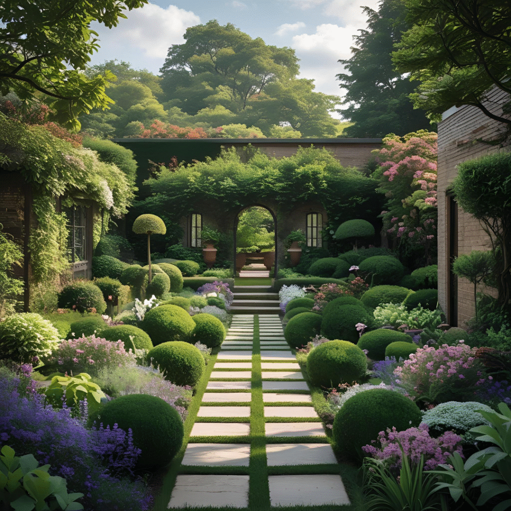 Jardín hermoso 3