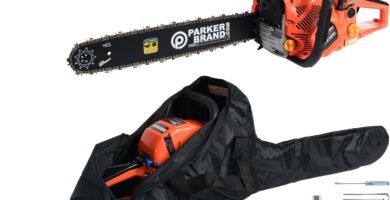Motosierra ParkerBrand 62cc Petrol Chainsaw